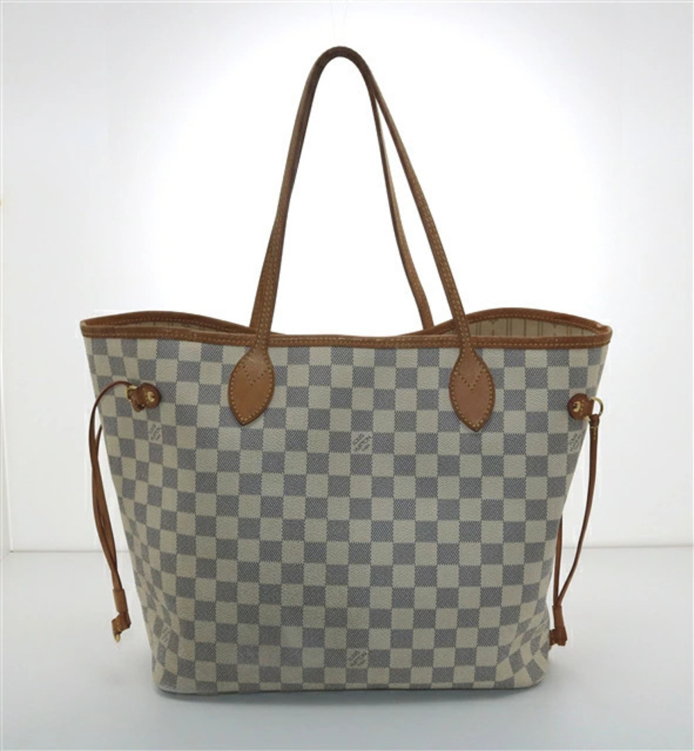 LOUIS VUITTON Neverfull Tote Bag Azure